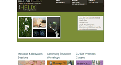 Desktop Screenshot of joancolemassage.com